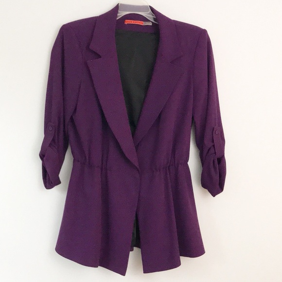 Alice + Olivia Jackets & Blazers - Alice + Olivia • Purple • Blazer • Med